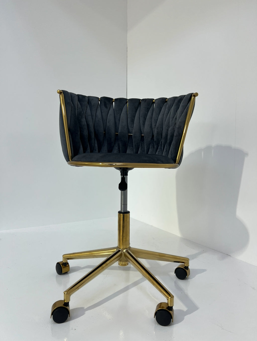 Velvet Swivel Chair