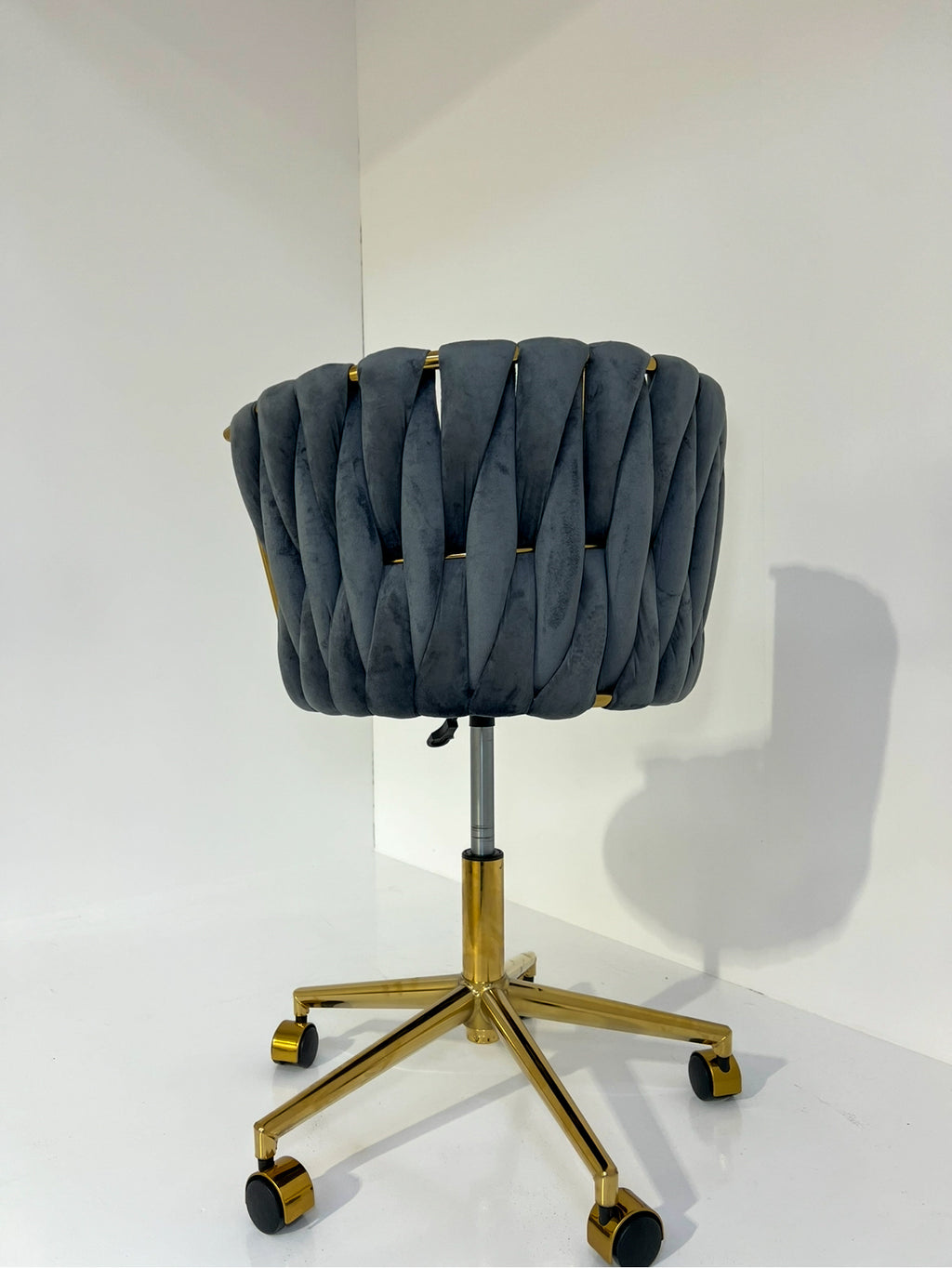 Velvet Swivel Chair