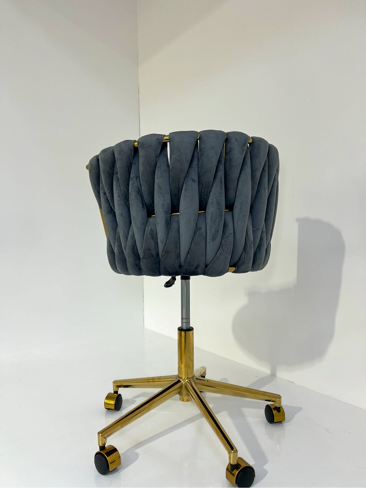 Velvet Swivel Chair